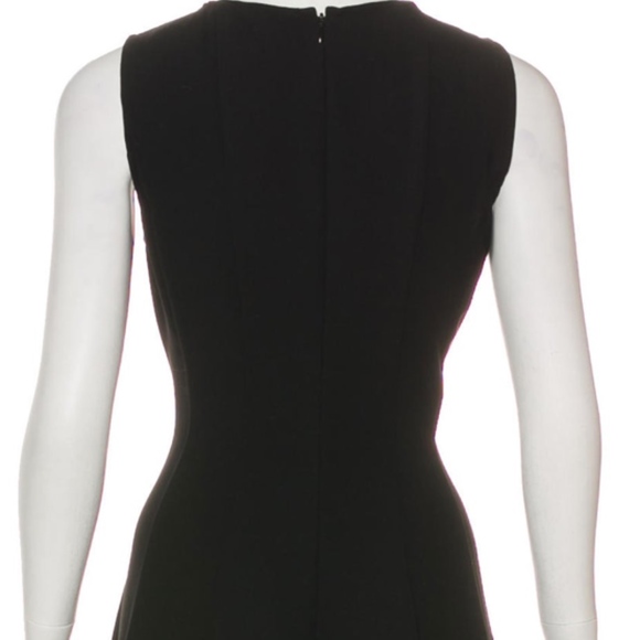 🚫SOLD🚫 Theory Black Fit & Flare Mini Dress M/8 EUC - Picture 3 of 6